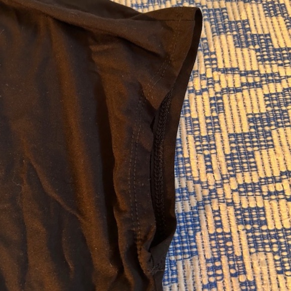 Bonjour! Eiffel Tower T Shirt cap sleeve (L) - Picture 5 of 5